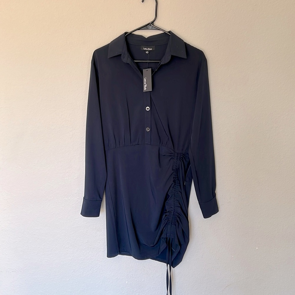 Les & Viola Navy Dress